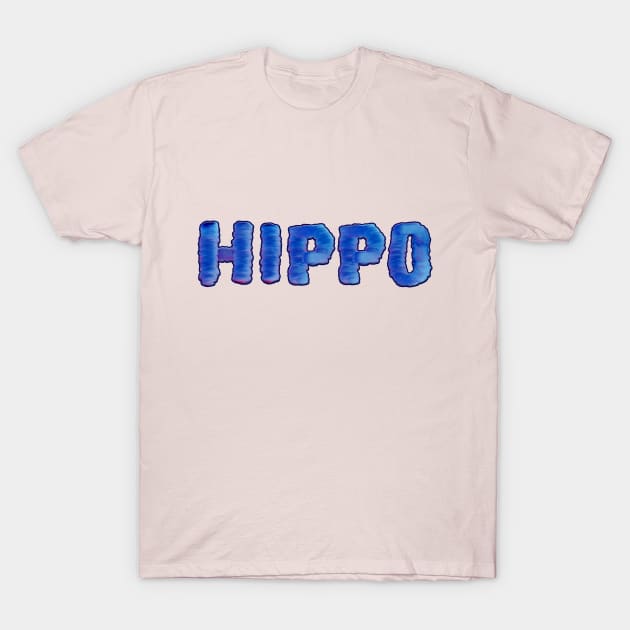 Hippo T-Shirt by stefy